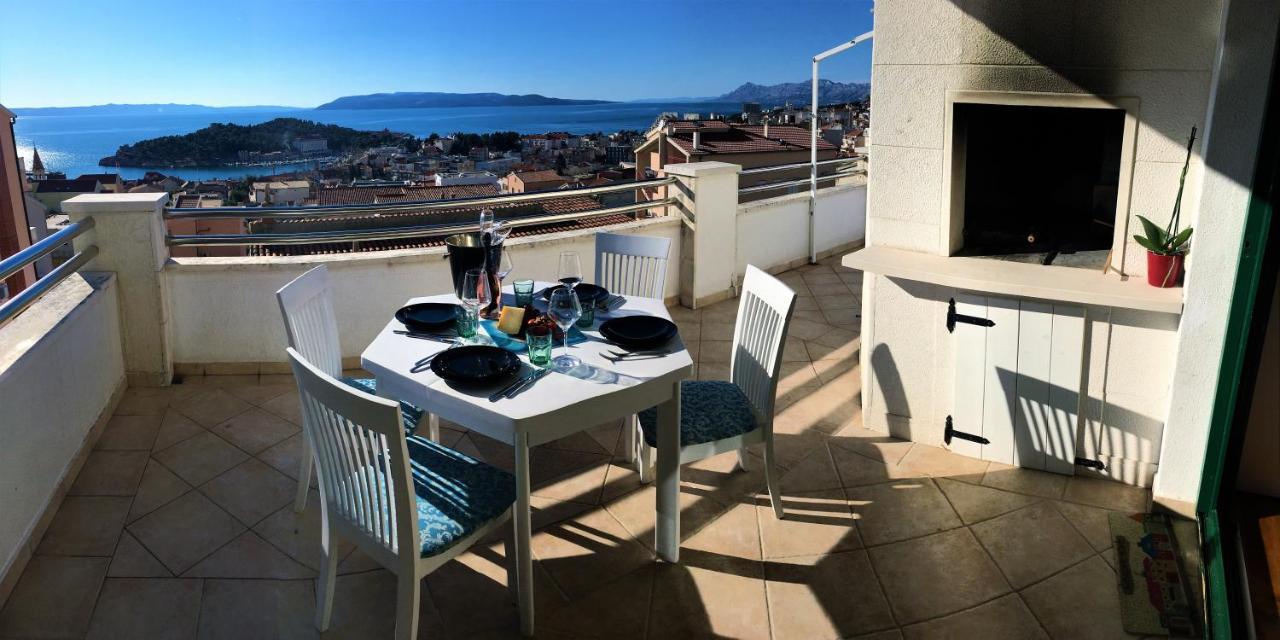 Apartment Sunset Makarska Bagian luar foto