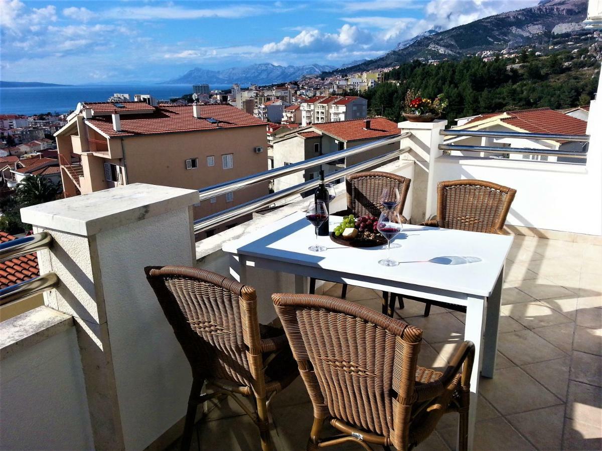 Apartment Sunset Makarska Bagian luar foto